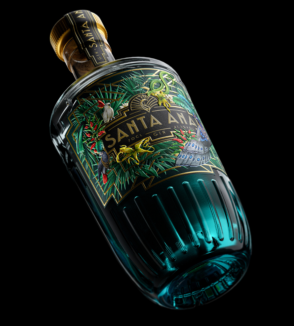 Santa Ana Gin Bottle Santa Ana Gin